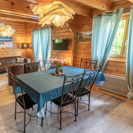 Chalet La Calougeotte, Jardin, Spa Et Sauna Prives Le Menil Bagian luar foto