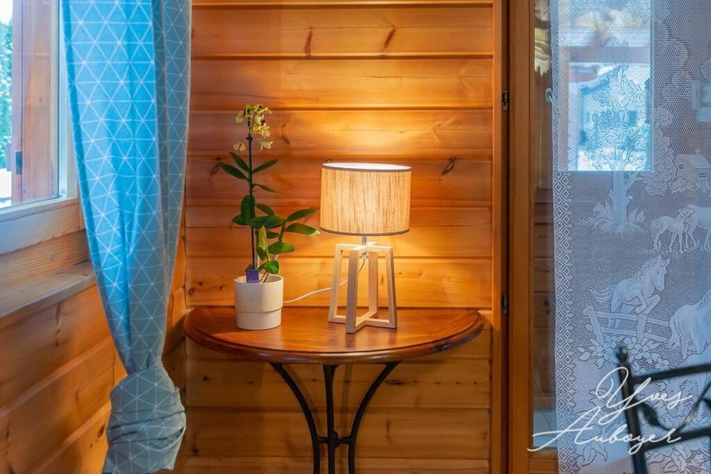 Chalet La Calougeotte, Jardin, Spa Et Sauna Prives Le Menil Bagian luar foto