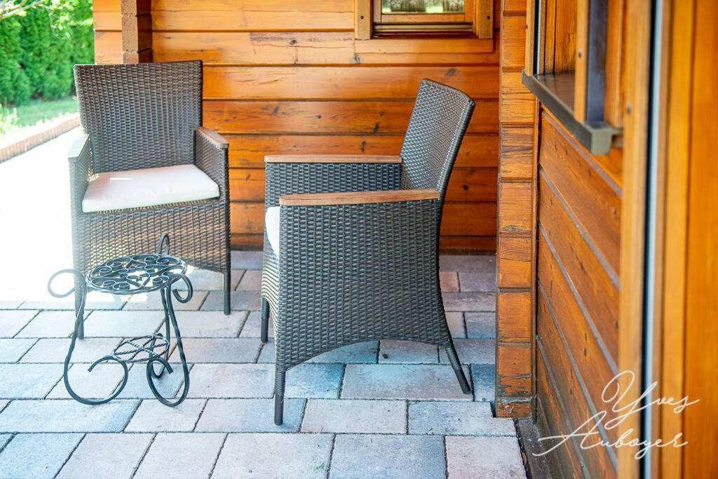 Chalet La Calougeotte, Jardin, Spa Et Sauna Prives Le Menil Bagian luar foto