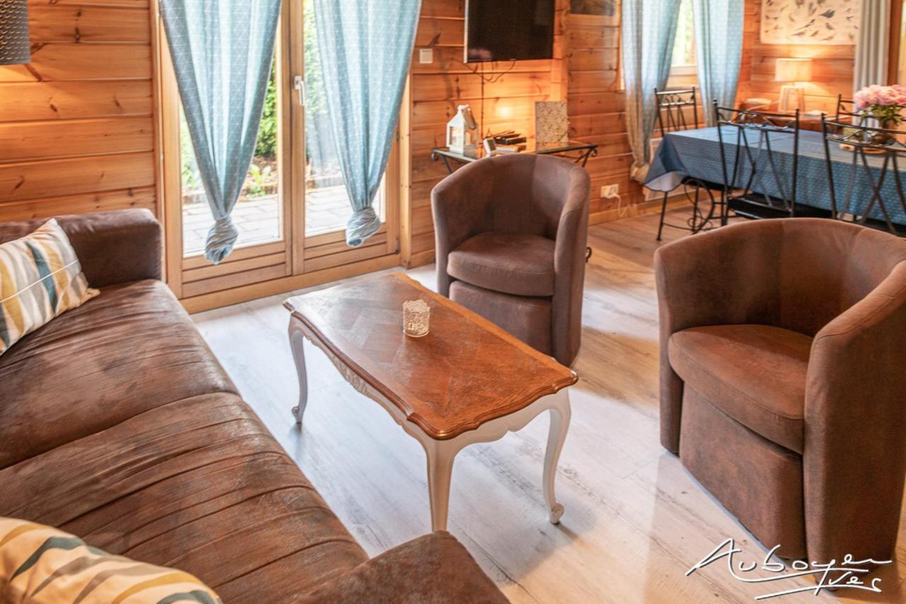 Chalet La Calougeotte, Jardin, Spa Et Sauna Prives Le Menil Bagian luar foto