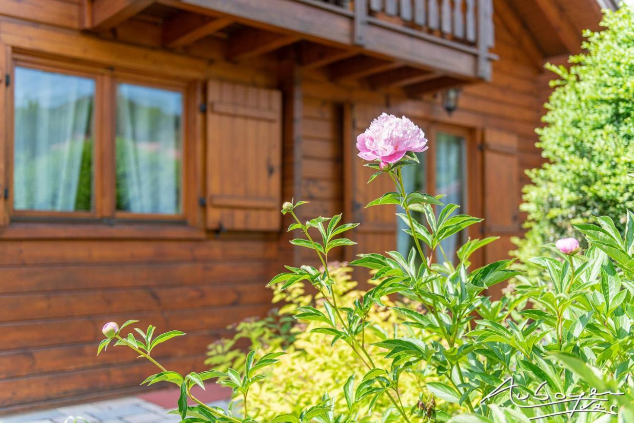 Chalet La Calougeotte, Jardin, Spa Et Sauna Prives Le Menil Bagian luar foto