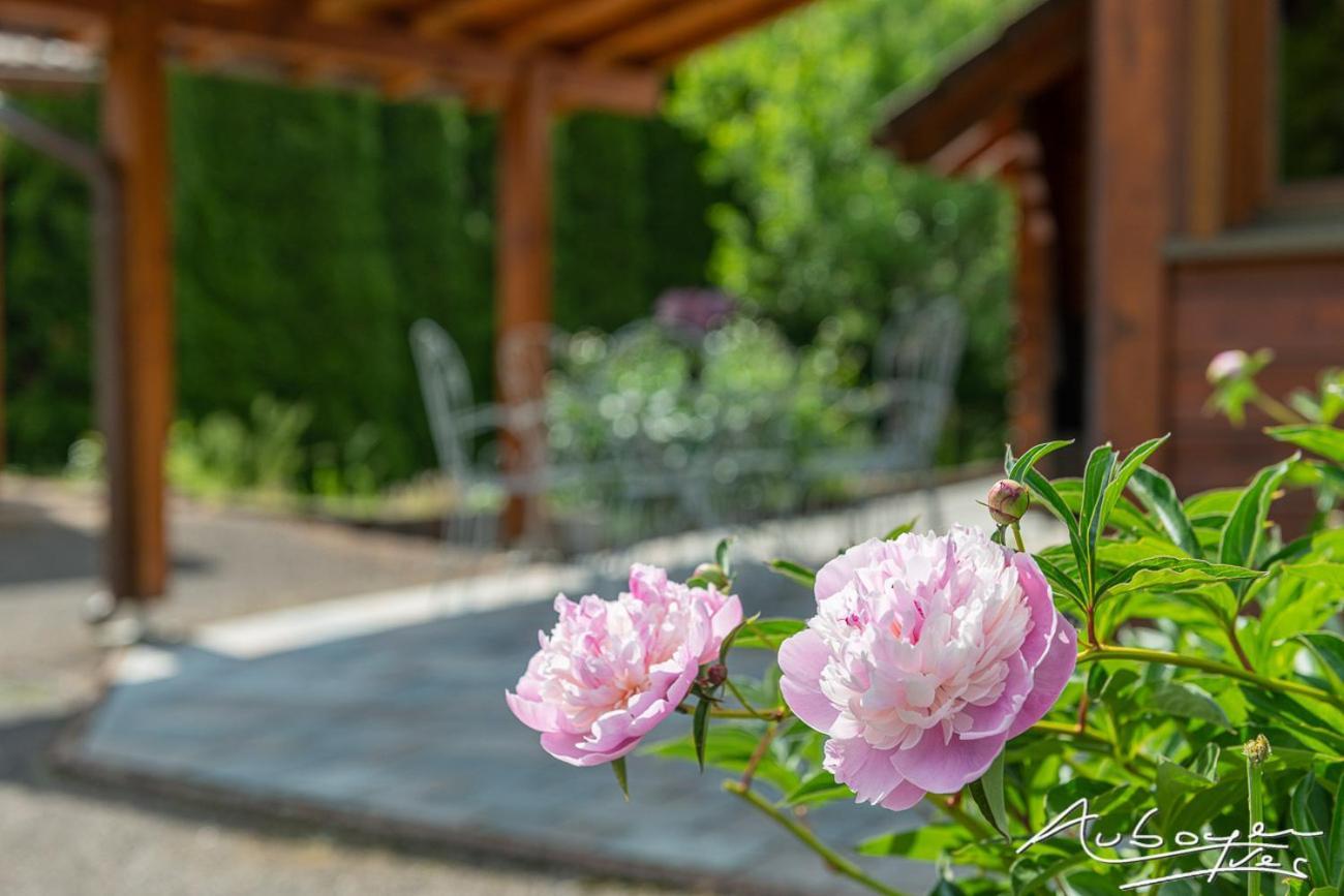 Chalet La Calougeotte, Jardin, Spa Et Sauna Prives Le Menil Bagian luar foto