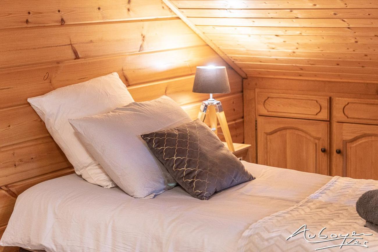 Chalet La Calougeotte, Jardin, Spa Et Sauna Prives Le Menil Bagian luar foto