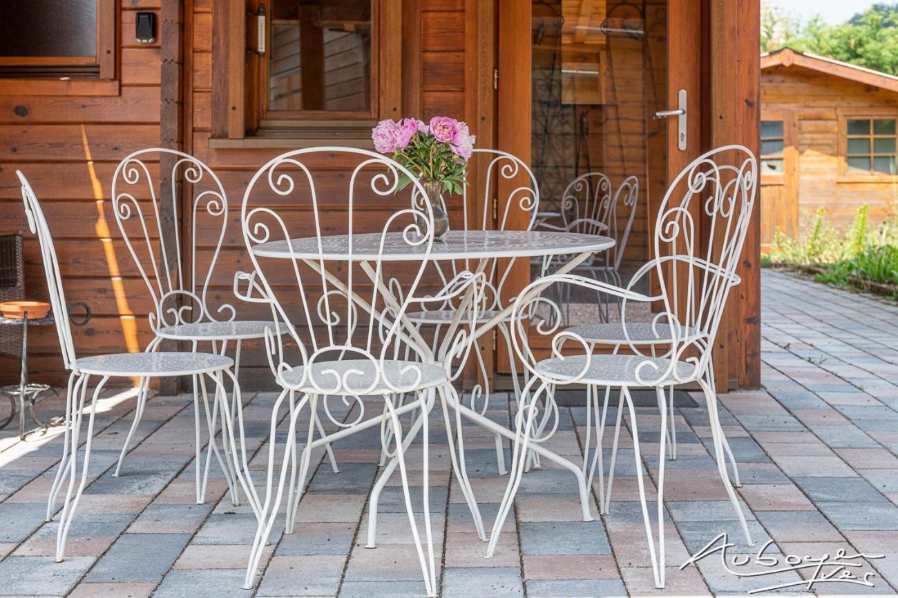 Chalet La Calougeotte, Jardin, Spa Et Sauna Prives Le Menil Bagian luar foto