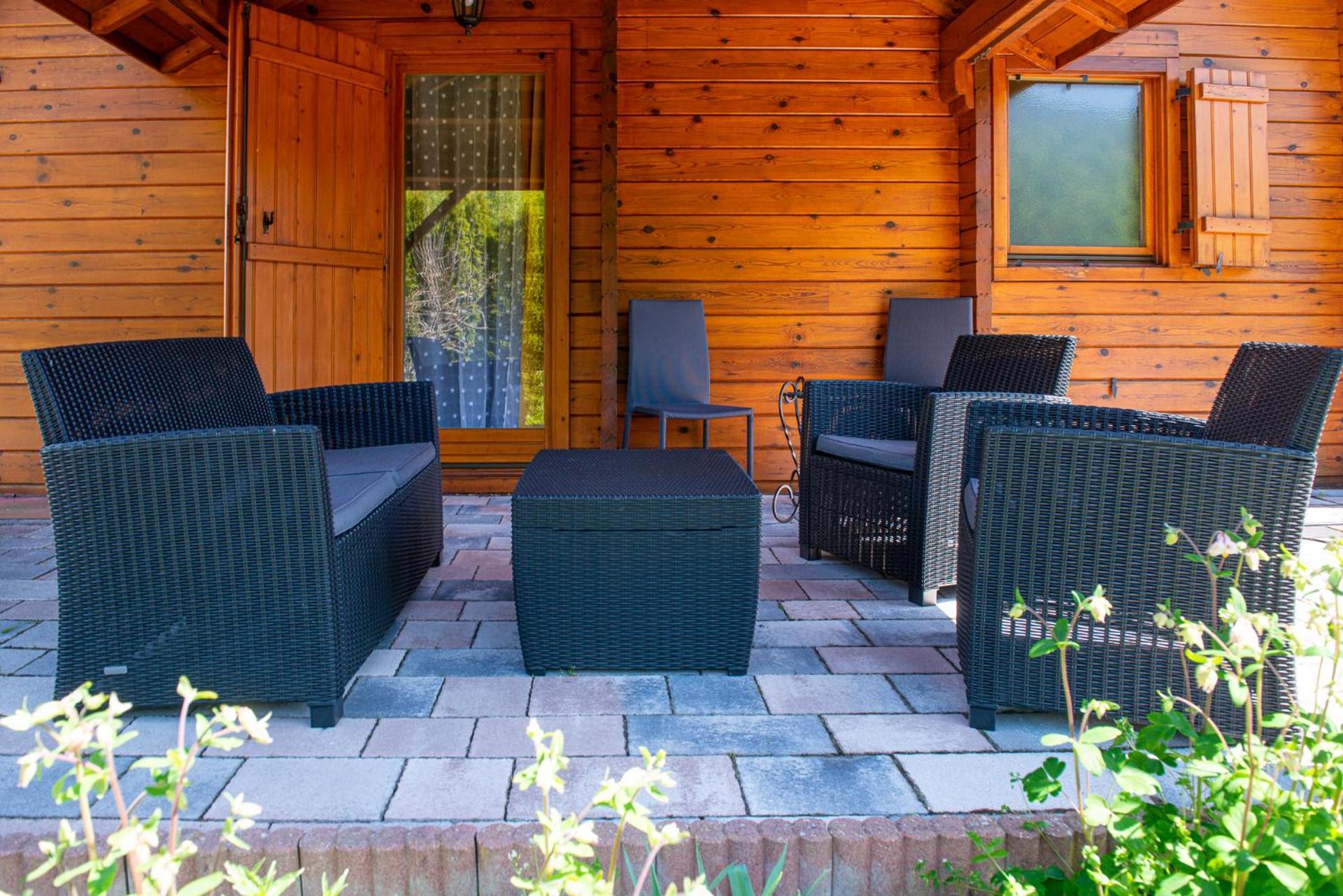Chalet La Calougeotte, Jardin, Spa Et Sauna Prives Le Menil Bagian luar foto